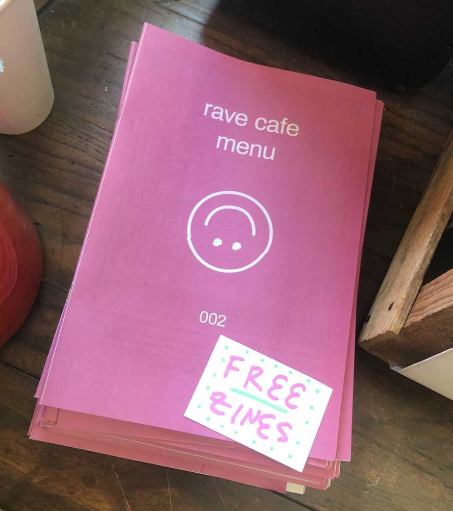 rave cafe zine 002